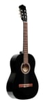 4/4 Classique Guitare Avec Table en Linden, Noir