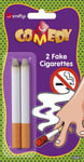 2 X Fake Cigarettes by Smiffys Joke Fancy Dress Flapper Accessory