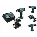 Makita - ddf 453 SYX4 Perceuse-visseuse sans fil 18 v 42 Nm + 2x Batteries 1,5 Ah + Chargeur