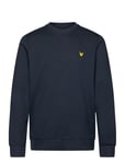 Lyle & Scott Sport Crew Neck Fly Fleece Marinblå