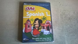 Doki EAZYSPEAK SPANISH Level 1 - PC CD-ROM LEARN A NEW LANGUAGE SOFTWARE - NEW