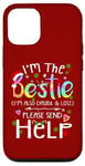 iPhone 12/12 Pro I'm the bestie I'm also drunk and lost Christmas Tie Dye Case