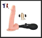 Gode Dong Ultra Réaliste-Sex Toy- Gros Gode Gonflable-Ventouse