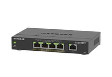 Netgear GS305EPP PoE Switch - 5 Port - Unmanaged Plus Network Switch - x4 Ports 