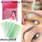 Cold Wax Strips Eyebrow Shaping Tape Epilator Paper Face Body Hair Removal