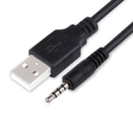 Câble De Données Jack/Mâle Vers Usb 3,5 Mm Pour Lecteur Mp3/Mp4 Enregistreur Vidéo De Voiture Haut-Parleurs De Poche