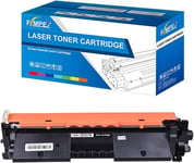 Compatible Toner Cartouche Remplacement pour HP Laserjet Pro M102 M102a M102w, MFP-M130 M130a M130fn M130fw M130nw CF217A with Chip (Noir, 1-Pack)