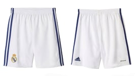 adidas Real Madrid 2016/17 Home Shorts Junior Age 7 - 8 Years / 22.5 - 23" Waist