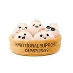 WHAT DO YOU MEME? Emotional Support Dumplings - The Original Viral Cuddly Plush Comfort Food, Unique Gift for Valentine's Day, Birthdays, Christmas, Friendship & Anniversary's