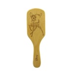 DISNEY - Brosse en Bois Démêlante - Idéale Pour Cheveux Délicats - BAMBI - Produit Officiel Disney