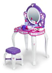 Chicos - Coiffeuse Enfant Fille Top Star | Jeu d'imitation | Coiffeuse avec Miroir et Tabouret Jouet | 12 accessoires | Ma Premiere Coiffeuse (87398)