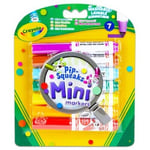 Crayola 7 Pip-Squeaks Mini Washable Markers Felt Tip Pens