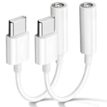 2X(USB C to Headphone Jack Adapter,for  Pro,Pixel 4 3 2 XL, Galaxy S202227