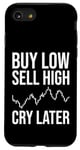 iPhone SE (2020) / 7 / 8 Buy Low Sell High Cry Later, Funny Forex Day Trader, Trading Case