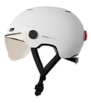 Casque vélo Cosmo Connected Fusion Blanc brillant