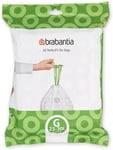 Brabantia Perfect Fit Bin Bag Liners 23L - 30L Smartfix Size G Pack 40