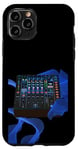 Coque pour iPhone 11 Pro Disc Jockey Space Age Console de mixage audio Mix DJ