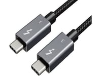 Kabel Usb Extra Digital Extra Digital Kabelis Thunderbolt 3, Usb-C - Usb-C, 40Gbps, 100W, 20V/ 5A, 5K/ 60Hz, 2M