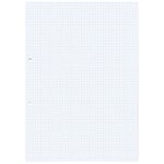 Rhino Exercise Book A4 Squared 5 mm Stapled Side Bound Manila Soft Cover Not perforated Pack of 5