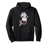 Pirate Mermaid Cat Cats Lover Kitten Pet Owner Pullover Hoodie