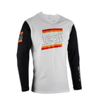 Leatt MTB Enduro 4.0 Trikot - M - weiß Weiß