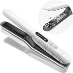 SUNMAY Voga Plus Lisseurs de Cheveux Sans fil et Burler, Ionique Négatif Lisseur de Voyage Rechargeable USB, Mini Baguette à Fer Plat avec Plaque en Céramique - 3 Température, Batterie de 5000mAh