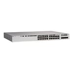 CISCO Cisco Catalyst 9200L - Network Essentials commutateur C3 24 x 10/100/1000 (PoE+) + 4 Gigabit SFP (liaison montante) Montable sur rack PoE+ (740 W)