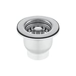 Rangemaster WKIT13/ Basket Strainer Waste 60MM x1 Kit, Chrome