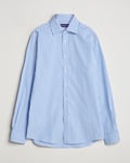 Ralph Lauren Purple Label Pop Stripe Cotton Shirt Light Blue