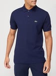 Lacoste Classic L.12.12 Pique Polo Shirt - Dark Blue, Navy, Size Xl, Men