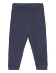 Müsli By Green Cotton Woolly Fleece Pants Baby Marinblå