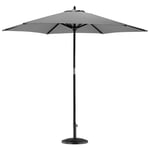 Wooden Garden Parasol & Base Set 2.7m