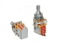 Alpha ALPP250-B51  push-pull 250K linear potentiometer. standard length bushing .375". 3/8" diameter. made in Taiwan