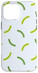 iPhone 16 Pro Max Green Lime Olive Arc Line Wave Circle Curve Pattern Case