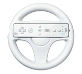 Racing Mario Kart Game Steering Wheel for Nintendo Wii Remote Controller White