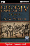 Europa Universalis IV Songs of the New World - PC Windows Mac OSX