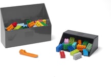 Room Copenhagen Lego Brick Shovel Set Of 2, Storage Box (Red)