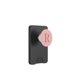 Lettre R Monogramme Nom Initiale R Rose Marron Cadeau pour elle PopSockets PopWallet pour MagSafe