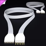 2x SPACER Extension Cable for Philips Hue Lightstrip Plus V3 3ft/1m 2 PACK White