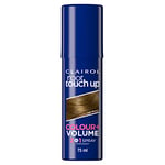 Clairol Root Touch Up Spray, Temporary Grey Coverage & Volume 2-in-1 Spray, Light Brown, 75ML