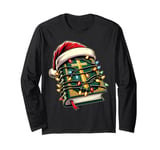 Holy Bible Christian Religious Christmas Hat Xmas Long Sleeve T-Shirt