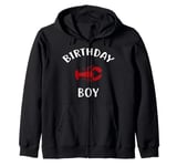 Birthday Boy LOBSTER T-Shirt LOBSTER Shirt for Birthday Zip Hoodie