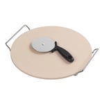 Tala 32cm Pizza Stone with Pizza Cutter