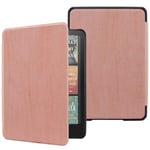 DMLuna Case for All-New 7" Kindle Paperwhite (12th Generation) 2024 Model:SA569P / Kindle Colorsoft Signature Edition (1st Gen), PU Leather, Lightweight Water-Safe Cover with Auto Sleep Wake, Pink