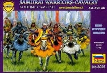 Samouraï Warriors Cavalry Xvi-Xvii À Figurine Plastique Kit 1:72 Model Zvezda