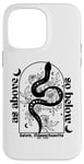 iPhone 14 Pro Max As Above So Below Witch Snake Spell Moon Feminist Case