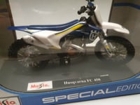 MINIATURE MOTO MAISTO MAIS39300  HUSQVARNA FC 450 1/18  EN BOITE