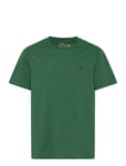 Ralph Lauren Kids Cotton Jersey Crewneck Tee Grön