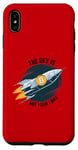 Coque pour iPhone XS Max Le ciel n'est pas votre limite Bitcoin Rocket