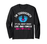 Its All About Choice - Love & Family - Surrogate Mother Long Sleeve T-Shirt